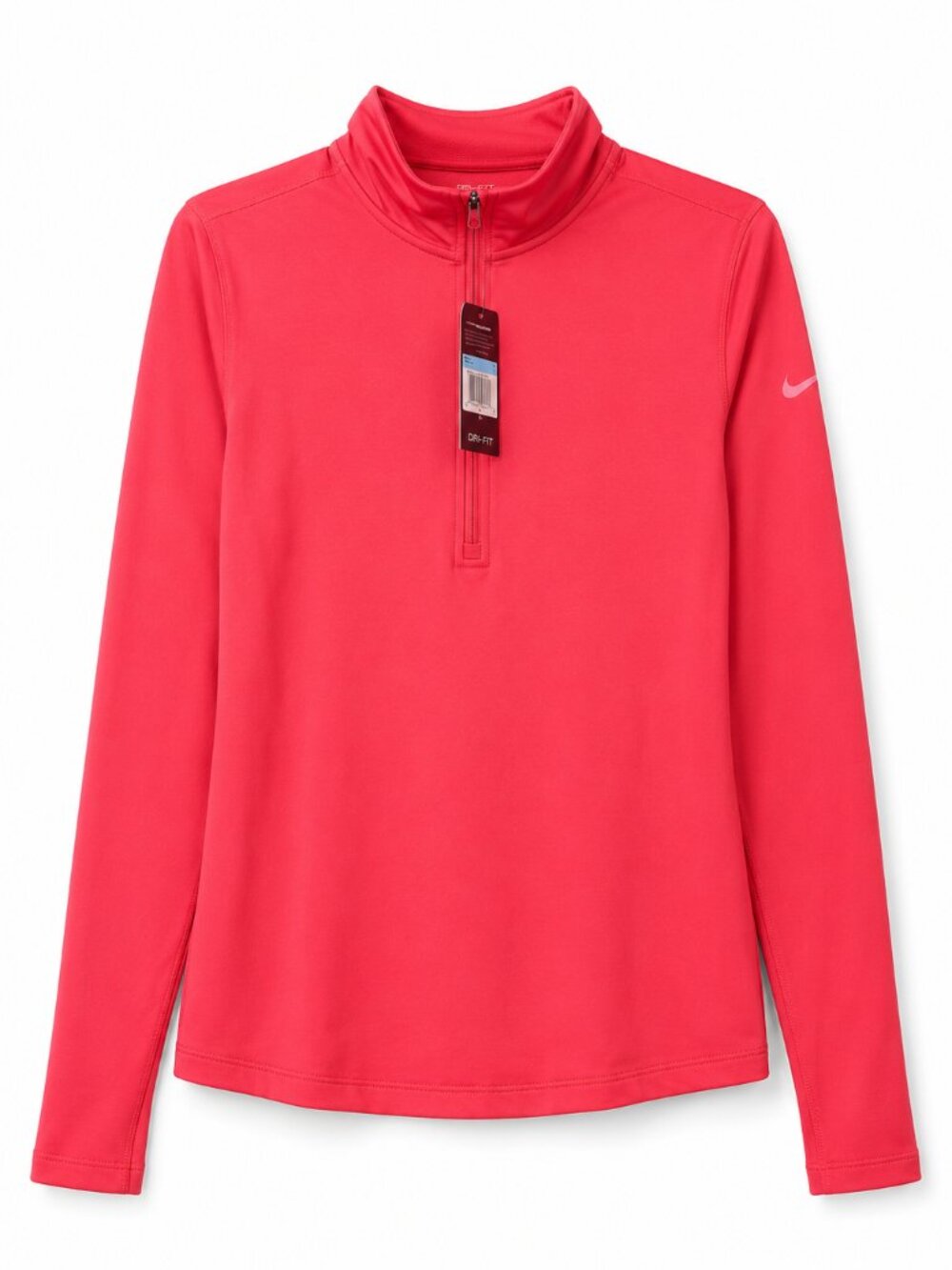 NWT Nike Pro Warm Dri-FIT Half Zip Pullover Women’s M Pink